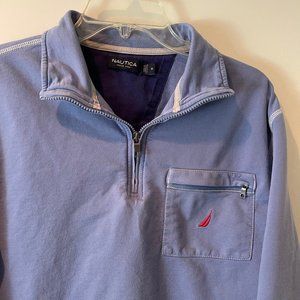 Nautica Pullover Quarter Zip Pull Over Medium